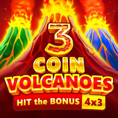 Juega a la 3 Coin Volcanoes bij en Coolbet